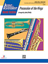 Procession of the Kings Concert Band sheet music cover